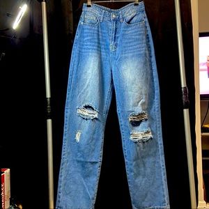 Wide leg Boyfriend fit jean